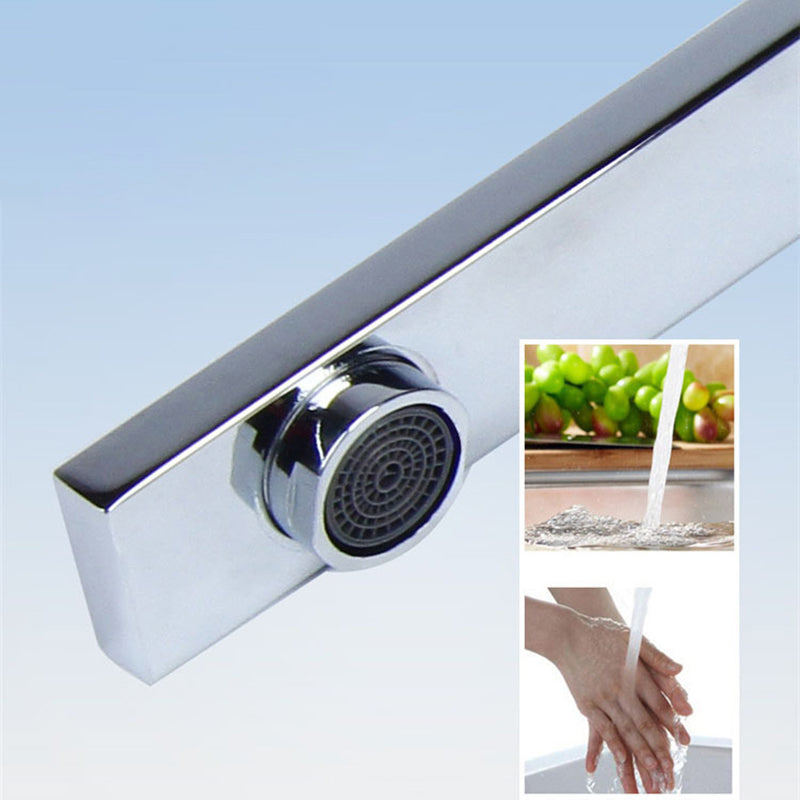Modern 1-Handle Faucet with Water Dispenser Copper Standard Kitchen Faucet Clearhalo 'Home Improvement' 'home_improvement' 'home_improvement_kitchen_faucets' 'Kitchen Faucets' 'Kitchen Remodel & Kitchen Fixtures' 'Kitchen Sinks & Faucet Components' 'kitchen_faucets' 6423187