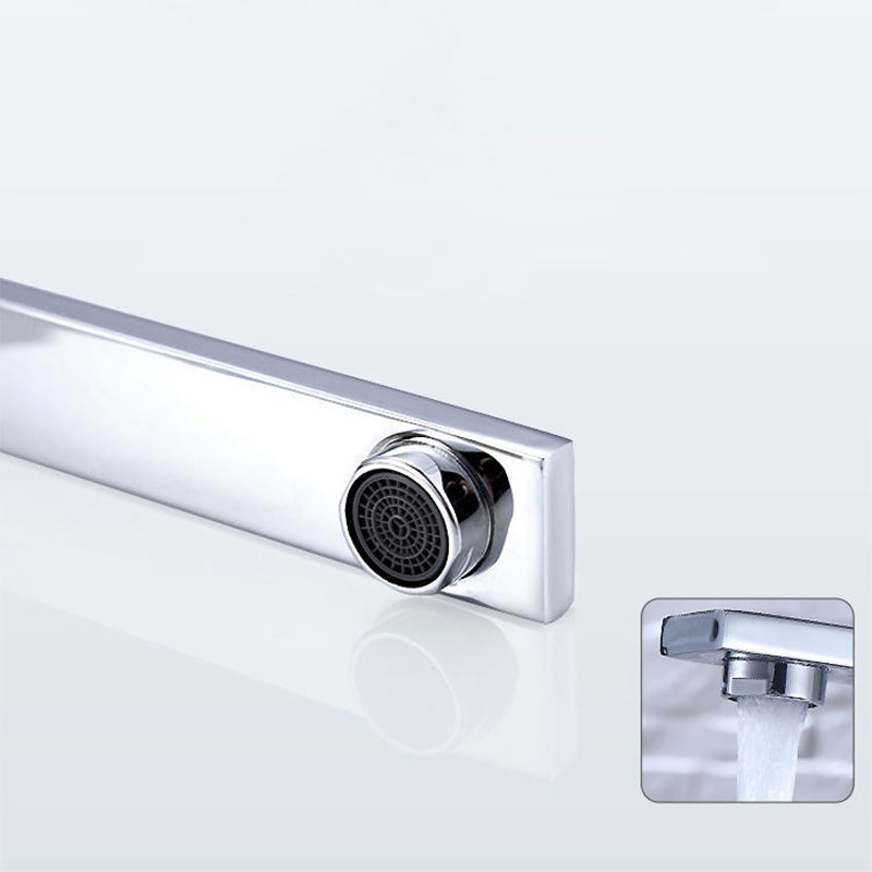 Modern 1-Handle Faucet with Water Dispenser Copper Standard Kitchen Faucet Clearhalo 'Home Improvement' 'home_improvement' 'home_improvement_kitchen_faucets' 'Kitchen Faucets' 'Kitchen Remodel & Kitchen Fixtures' 'Kitchen Sinks & Faucet Components' 'kitchen_faucets' 6423192