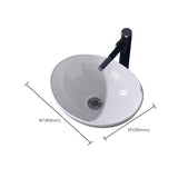 Modern Vessel Bathroom Sink Rectangular Porcelain Basin Sink (Not Include Faucet) Clearhalo 'Bathroom Remodel & Bathroom Fixtures' 'Bathroom Sinks & Faucet Components' 'Bathroom Sinks' 'bathroom_sink' 'Home Improvement' 'home_improvement' 'home_improvement_bathroom_sink' 6423517