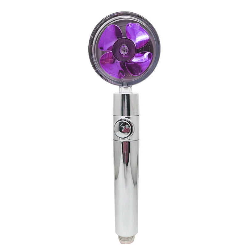 Plastic Handheld Shower Head Contemporary Style Bathroom Handheld Shower Head Purple Clearhalo 'Bathroom Remodel & Bathroom Fixtures' 'Home Improvement' 'home_improvement' 'home_improvement_shower_heads' 'Shower Heads' 'shower_heads' 'Showers & Bathtubs Plumbing' 'Showers & Bathtubs' 6423715