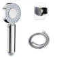 Modern Handheld Shower Head Plastic Wall-mounted Shower Head Shower Heads & Hose & Wall pedestal 2 meter Hose Clearhalo 'Bathroom Remodel & Bathroom Fixtures' 'Home Improvement' 'home_improvement' 'home_improvement_shower_heads' 'Shower Heads' 'shower_heads' 'Showers & Bathtubs Plumbing' 'Showers & Bathtubs' 6423731