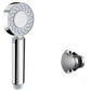 Modern Handheld Shower Head Plastic Wall-mounted Shower Head Shower Head with Wall Pedestal None Clearhalo 'Bathroom Remodel & Bathroom Fixtures' 'Home Improvement' 'home_improvement' 'home_improvement_shower_heads' 'Shower Heads' 'shower_heads' 'Showers & Bathtubs Plumbing' 'Showers & Bathtubs' 6423734