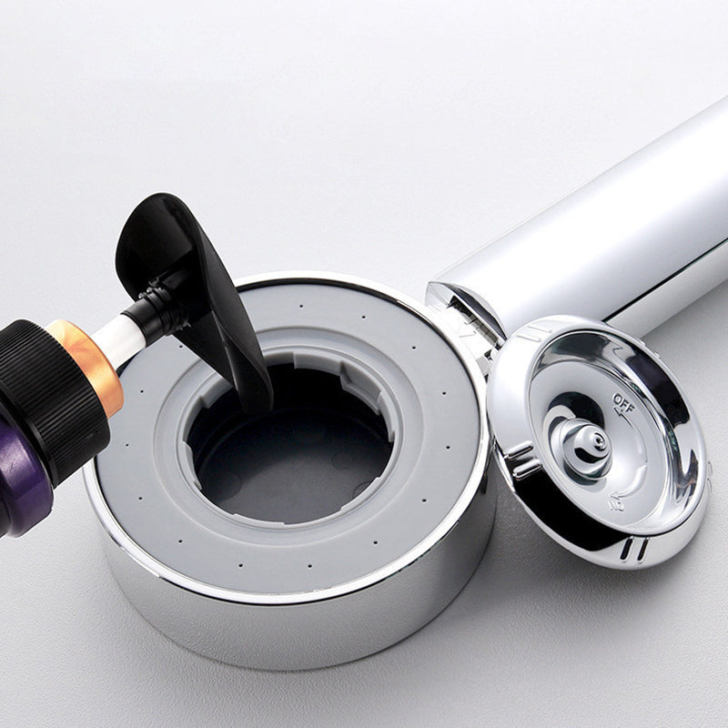 Modern Handheld Shower Head Plastic Wall-mounted Shower Head Clearhalo 'Bathroom Remodel & Bathroom Fixtures' 'Home Improvement' 'home_improvement' 'home_improvement_shower_heads' 'Shower Heads' 'shower_heads' 'Showers & Bathtubs Plumbing' 'Showers & Bathtubs' 6423736