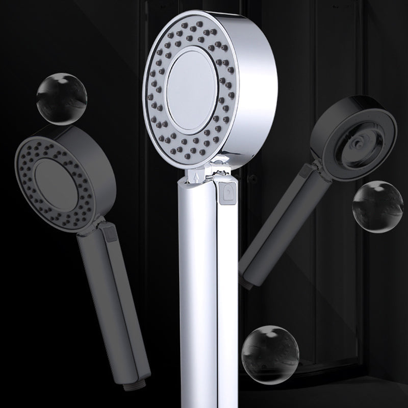 Modern Handheld Shower Head Plastic Wall-mounted Shower Head Clearhalo 'Bathroom Remodel & Bathroom Fixtures' 'Home Improvement' 'home_improvement' 'home_improvement_shower_heads' 'Shower Heads' 'shower_heads' 'Showers & Bathtubs Plumbing' 'Showers & Bathtubs' 6423740