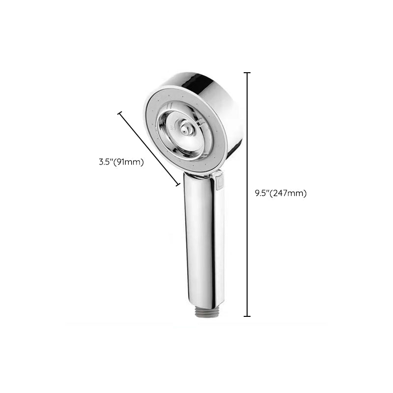 Modern Handheld Shower Head Plastic Wall-mounted Shower Head Clearhalo 'Bathroom Remodel & Bathroom Fixtures' 'Home Improvement' 'home_improvement' 'home_improvement_shower_heads' 'Shower Heads' 'shower_heads' 'Showers & Bathtubs Plumbing' 'Showers & Bathtubs' 6423743