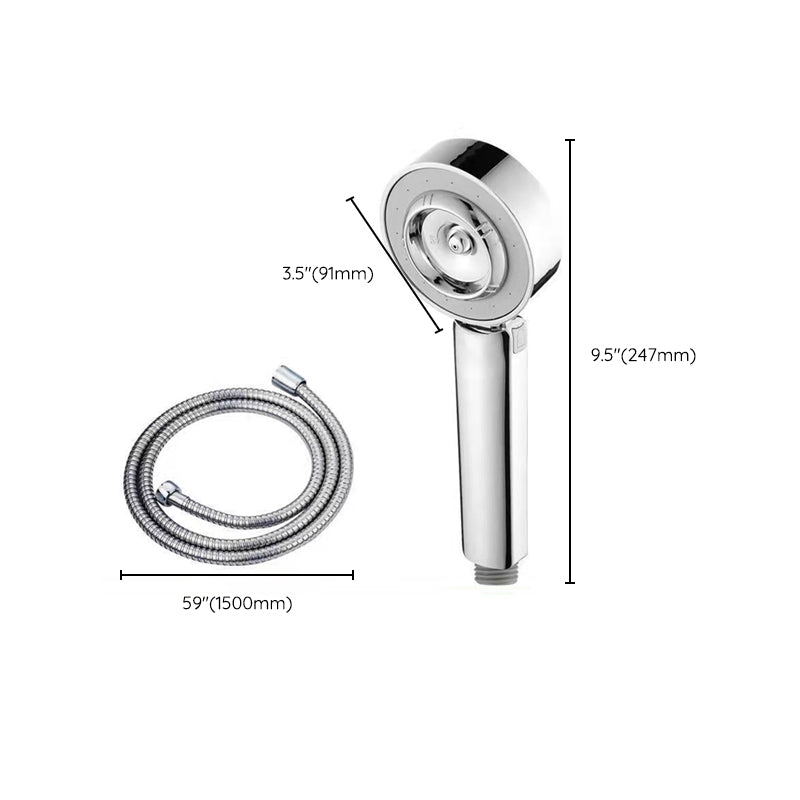 Modern Handheld Shower Head Plastic Wall-mounted Shower Head Clearhalo 'Bathroom Remodel & Bathroom Fixtures' 'Home Improvement' 'home_improvement' 'home_improvement_shower_heads' 'Shower Heads' 'shower_heads' 'Showers & Bathtubs Plumbing' 'Showers & Bathtubs' 6423745