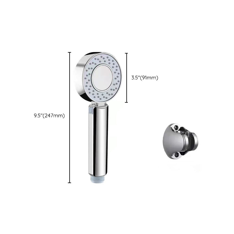 Modern Handheld Shower Head Plastic Wall-mounted Shower Head Clearhalo 'Bathroom Remodel & Bathroom Fixtures' 'Home Improvement' 'home_improvement' 'home_improvement_shower_heads' 'Shower Heads' 'shower_heads' 'Showers & Bathtubs Plumbing' 'Showers & Bathtubs' 6423746