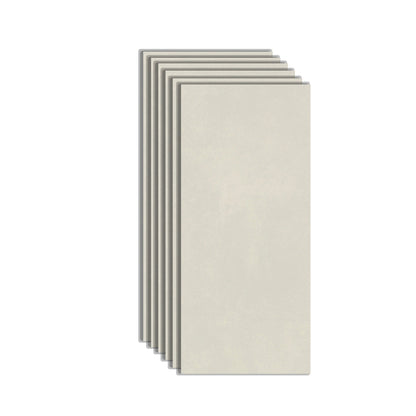 Porcelain Wall & Floor Tile Solid Color Rectangle Indoor Tile Off-White Clearhalo 'Floor Tiles & Wall Tiles' 'floor_tiles_wall_tiles' 'Flooring 'Home Improvement' 'home_improvement' 'home_improvement_floor_tiles_wall_tiles' Walls and Ceiling' 6423962