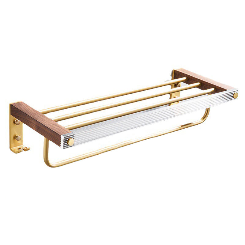 Metal Minimalist Bathroom Accessory as Individual or as a Set in Gold Clearhalo 'Bathroom Hardware Sets' 'Bathroom Hardware' 'Bathroom Remodel & Bathroom Fixtures' 'bathroom_hardware_sets' 'Home Improvement' 'home_improvement' 'home_improvement_bathroom_hardware_sets' 6426388