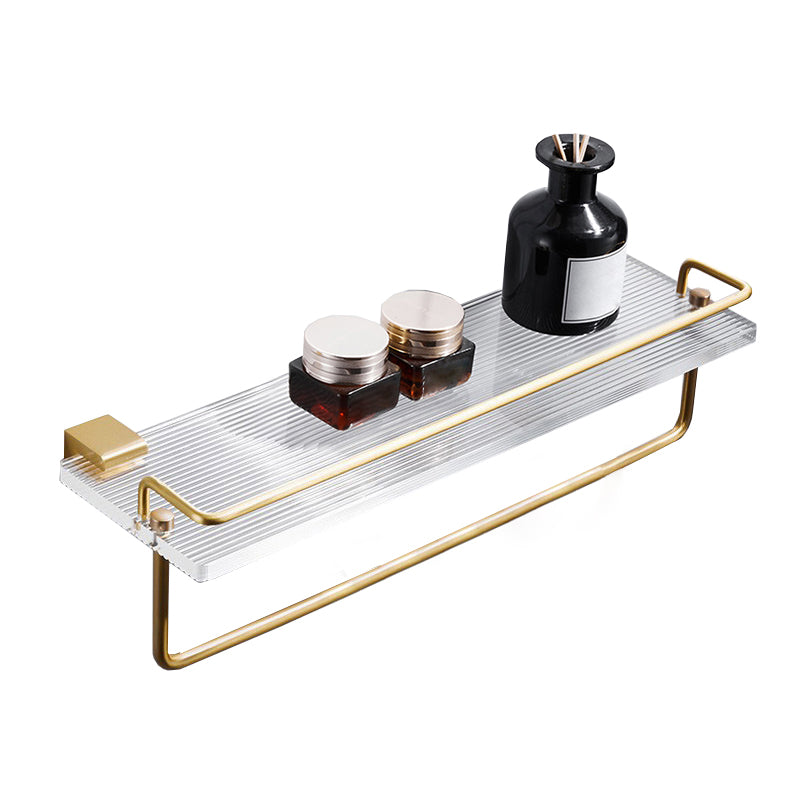 Metal Minimalist Bathroom Accessory as Individual or as a Set in Gold Clearhalo 'Bathroom Hardware Sets' 'Bathroom Hardware' 'Bathroom Remodel & Bathroom Fixtures' 'bathroom_hardware_sets' 'Home Improvement' 'home_improvement' 'home_improvement_bathroom_hardware_sets' 6426391