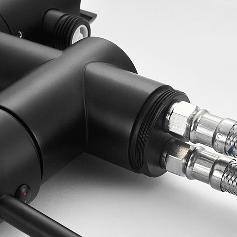 Modern Freestanding Tub Faucet Floor Mounted Lever Freestanding Tub Filler Trim Clearhalo 'Bathroom Remodel & Bathroom Fixtures' 'Bathtub Faucets' 'bathtub_faucets' 'Home Improvement' 'home_improvement' 'home_improvement_bathtub_faucets' 6426593