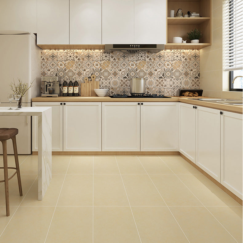 Porcelain Floor and Wall Tile Solid Color Rectangle Bathroom Tile Clearhalo 'Floor Tiles & Wall Tiles' 'floor_tiles_wall_tiles' 'Flooring 'Home Improvement' 'home_improvement' 'home_improvement_floor_tiles_wall_tiles' Walls and Ceiling' 6428097