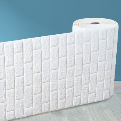 Modern Wall Ceiling 3D Embossed Peel and Stick Waterproof Wall Paneling in White White Clearhalo 'Flooring 'Home Improvement' 'home_improvement' 'home_improvement_wall_paneling' 'Wall Paneling' 'wall_paneling' 'Walls & Ceilings' Walls and Ceiling' 6428166