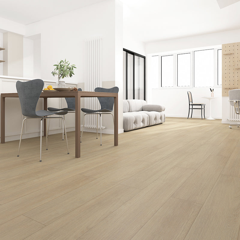 Contemporary Laminate Flooring Light Color Wooden Laminate Flooring Gold Clearhalo 'Flooring 'Home Improvement' 'home_improvement' 'home_improvement_laminate_flooring' 'Laminate Flooring' 'laminate_flooring' Walls and Ceiling' 6428994