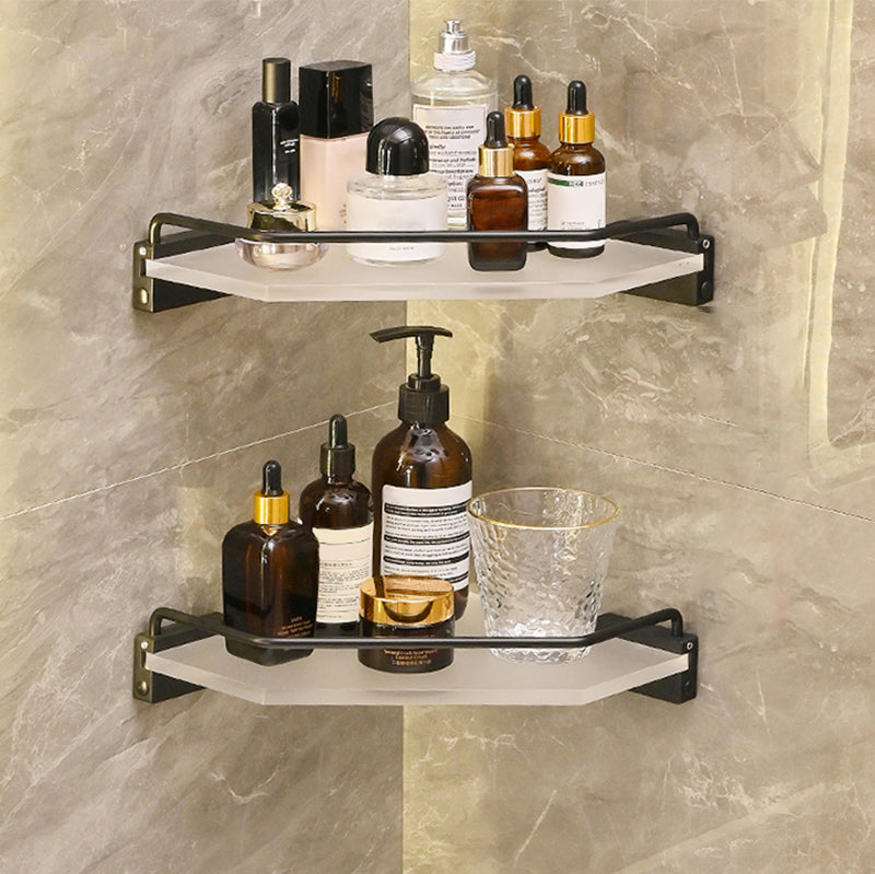 Metal and Acrylic Bathroom Accessory as Individual or as a Set in Black Clearhalo 'Bathroom Hardware Sets' 'Bathroom Hardware' 'Bathroom Remodel & Bathroom Fixtures' 'bathroom_hardware_sets' 'Home Improvement' 'home_improvement' 'home_improvement_bathroom_hardware_sets' 6429164