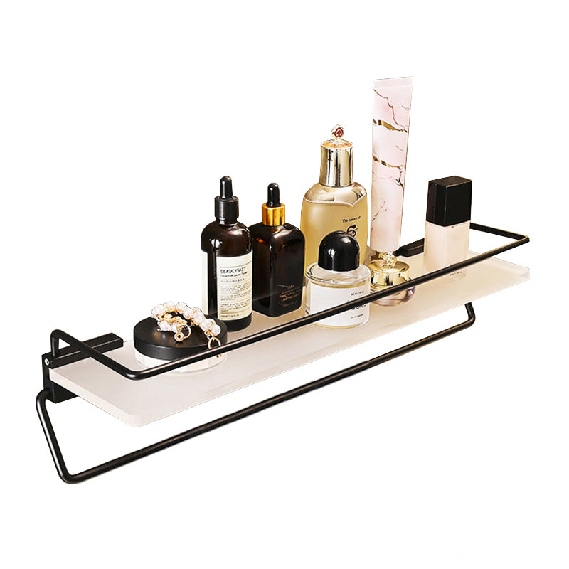 Metal and Acrylic Bathroom Accessory as Individual or as a Set in Black Clearhalo 'Bathroom Hardware Sets' 'Bathroom Hardware' 'Bathroom Remodel & Bathroom Fixtures' 'bathroom_hardware_sets' 'Home Improvement' 'home_improvement' 'home_improvement_bathroom_hardware_sets' 6429180