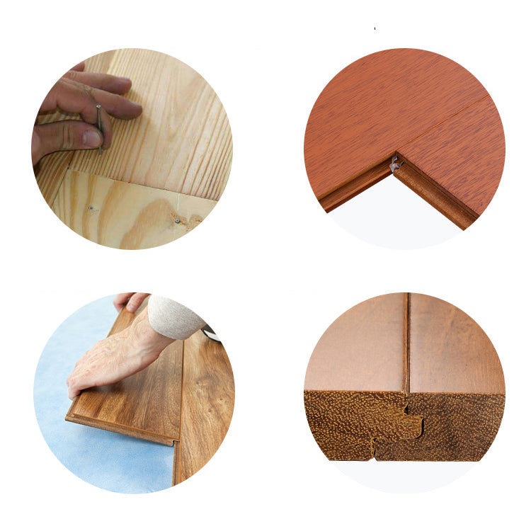 Modern Style Laminate Flooring Wooden Slip Resistant Laminate Clearhalo 'Flooring 'Home Improvement' 'home_improvement' 'home_improvement_laminate_flooring' 'Laminate Flooring' 'laminate_flooring' Walls and Ceiling' 6432154