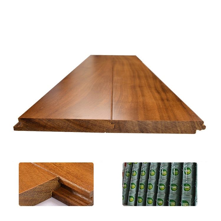 Modern Style Laminate Flooring Wooden Slip Resistant Laminate Clearhalo 'Flooring 'Home Improvement' 'home_improvement' 'home_improvement_laminate_flooring' 'Laminate Flooring' 'laminate_flooring' Walls and Ceiling' 6432155