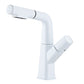Contemporary Centerset Faucets Single Handle Faucets for Bathroom Blanco Clearhalo 'bathroom_sink_faucets' 'Conjunta de Baño y Conjunta de Grifo' 'Coronamiento de Baño y Dispositivo de Baño' 'Grifo del lavabo del baño' 'Hogar' 'home_improvement' 'home_improvement_bathroom_sink_faucets' 'Mejoras para el hogar' 6438531