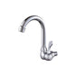 Modern Bar Faucet Brass Knob Handle Wall Mounted Pot Filler Faucet 7.5" Clearhalo 'Home Improvement' 'home_improvement' 'home_improvement_kitchen_faucets' 'Kitchen Faucets' 'Kitchen Remodel & Kitchen Fixtures' 'Kitchen Sinks & Faucet Components' 'kitchen_faucets' 6438633