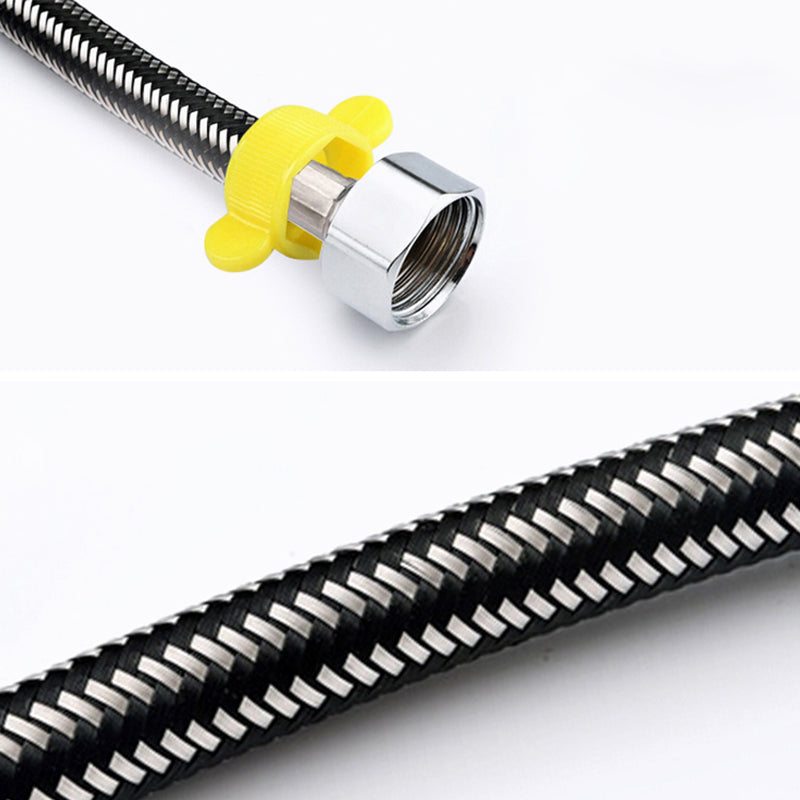 Modern Bar Faucet Brass with Handles and Supply Lines Swivel Spout Kitchen Sink Faucet Clearhalo 'Home Improvement' 'home_improvement' 'home_improvement_kitchen_faucets' 'Kitchen Faucets' 'Kitchen Remodel & Kitchen Fixtures' 'Kitchen Sinks & Faucet Components' 'kitchen_faucets' 6438654