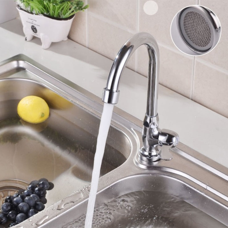 Modern Bar Faucet Brass with Handles and Supply Lines Swivel Spout Kitchen Sink Faucet Clearhalo 'Home Improvement' 'home_improvement' 'home_improvement_kitchen_faucets' 'Kitchen Faucets' 'Kitchen Remodel & Kitchen Fixtures' 'Kitchen Sinks & Faucet Components' 'kitchen_faucets' 6438655