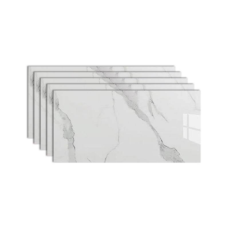 Modern Peel and Stick Backsplash Wall Tile Field Tile/Single Tile Peel and Stick Wall Tile White Clearhalo 'Flooring 'Home Improvement' 'home_improvement' 'home_improvement_peel_stick_blacksplash' 'Peel & Stick Backsplash Tile' 'peel_stick_blacksplash' 'Walls & Ceilings' Walls and Ceiling' 6438669