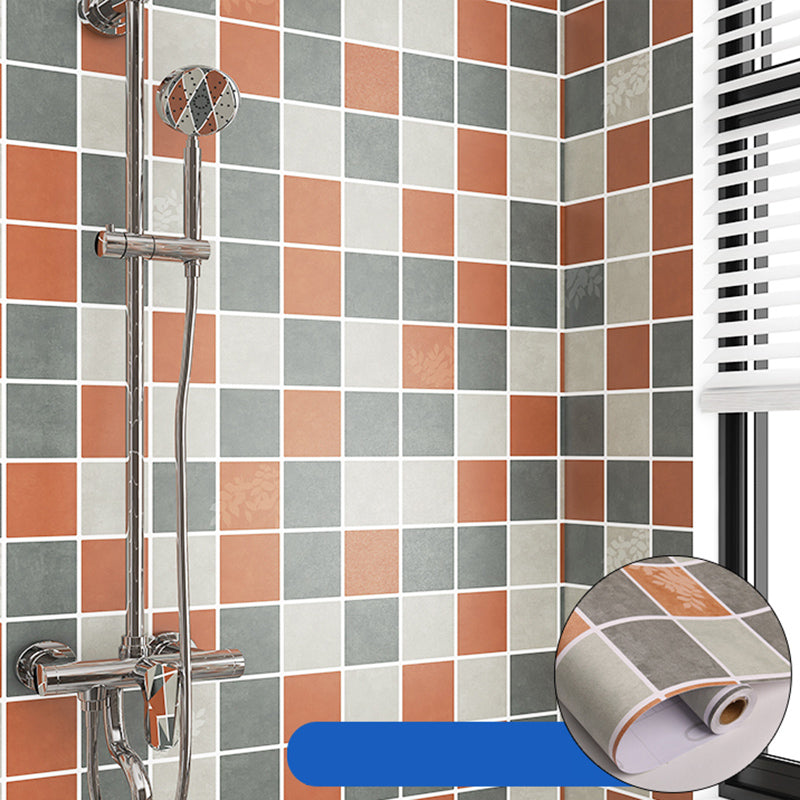 PVC Peel and Stick Tiles Modern Peel and Stick Backsplash Tile Brown Clearhalo 'Flooring 'Home Improvement' 'home_improvement' 'home_improvement_peel_stick_blacksplash' 'Peel & Stick Backsplash Tile' 'peel_stick_blacksplash' 'Walls & Ceilings' Walls and Ceiling' 6438709