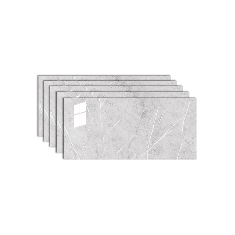 PVC Peel and Stick Backsplash Wall Tile Rectangular Wallpaper Grey Clearhalo 'Flooring 'Home Improvement' 'home_improvement' 'home_improvement_peel_stick_blacksplash' 'Peel & Stick Backsplash Tile' 'peel_stick_blacksplash' 'Walls & Ceilings' Walls and Ceiling' 6438729