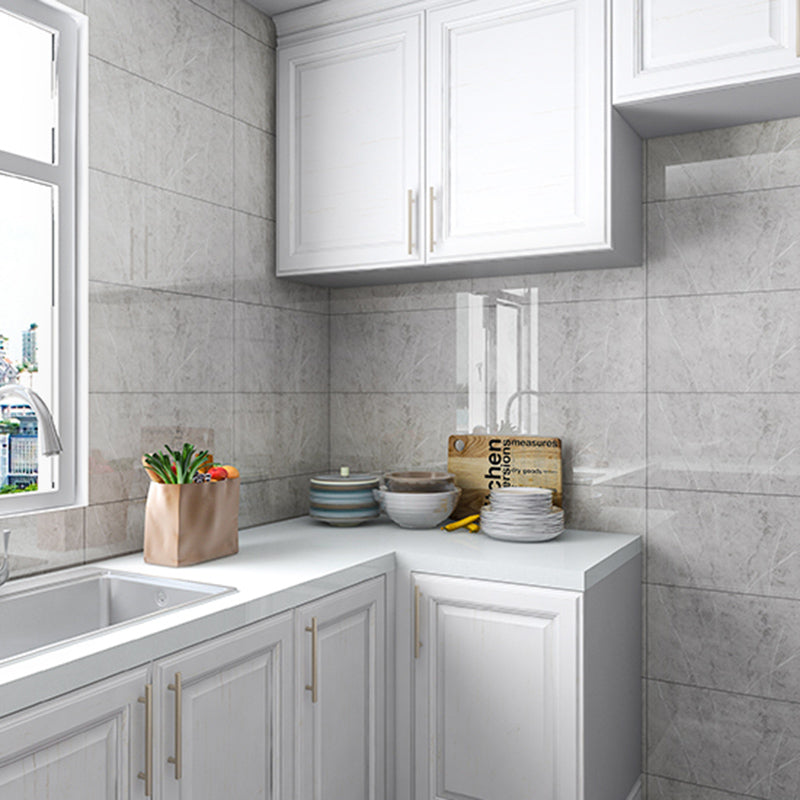 PVC Peel and Stick Backsplash Wall Tile Rectangular Wallpaper Clearhalo 'Flooring 'Home Improvement' 'home_improvement' 'home_improvement_peel_stick_blacksplash' 'Peel & Stick Backsplash Tile' 'peel_stick_blacksplash' 'Walls & Ceilings' Walls and Ceiling' 6438744