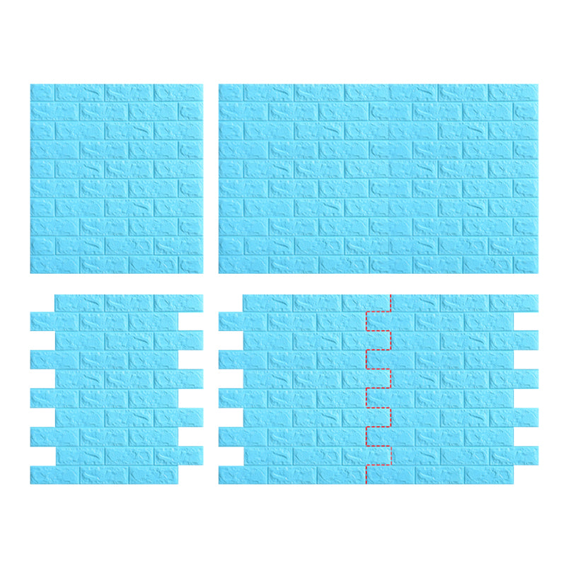 Contemporary Wall Paneling 3D Embossed Mosaic Design Waterproof Wall Ceiling Clearhalo 'Flooring 'Home Improvement' 'home_improvement' 'home_improvement_wall_paneling' 'Wall Paneling' 'wall_paneling' 'Walls & Ceilings' Walls and Ceiling' 6438780