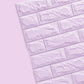 Contemporary Wall Paneling 3D Embossed Mosaic Design Waterproof Wall Ceiling Light Purple Clearhalo 'Flooring 'Home Improvement' 'home_improvement' 'home_improvement_wall_paneling' 'Wall Paneling' 'wall_paneling' 'Walls & Ceilings' Walls and Ceiling' 6438786