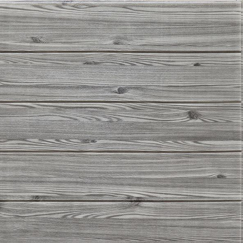 Faux Wood Wall Ceiling Living Room Shiplap Waterproof Peel and Press Wall Panel Light Gray Clearhalo 'Flooring 'Home Improvement' 'home_improvement' 'home_improvement_wall_paneling' 'Wall Paneling' 'wall_paneling' 'Walls & Ceilings' Walls and Ceiling' 6438851