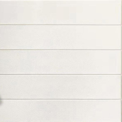 Faux Wood Wall Ceiling Living Room Shiplap Waterproof Peel and Press Wall Panel White Clearhalo 'Flooring 'Home Improvement' 'home_improvement' 'home_improvement_wall_paneling' 'Wall Paneling' 'wall_paneling' 'Walls & Ceilings' Walls and Ceiling' 6438853