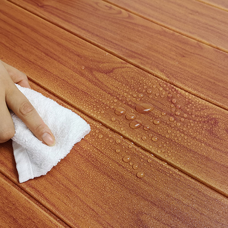 Faux Wood Wall Ceiling Living Room Shiplap Waterproof Peel and Press Wall Panel Clearhalo 'Flooring 'Home Improvement' 'home_improvement' 'home_improvement_wall_paneling' 'Wall Paneling' 'wall_paneling' 'Walls & Ceilings' Walls and Ceiling' 6438865