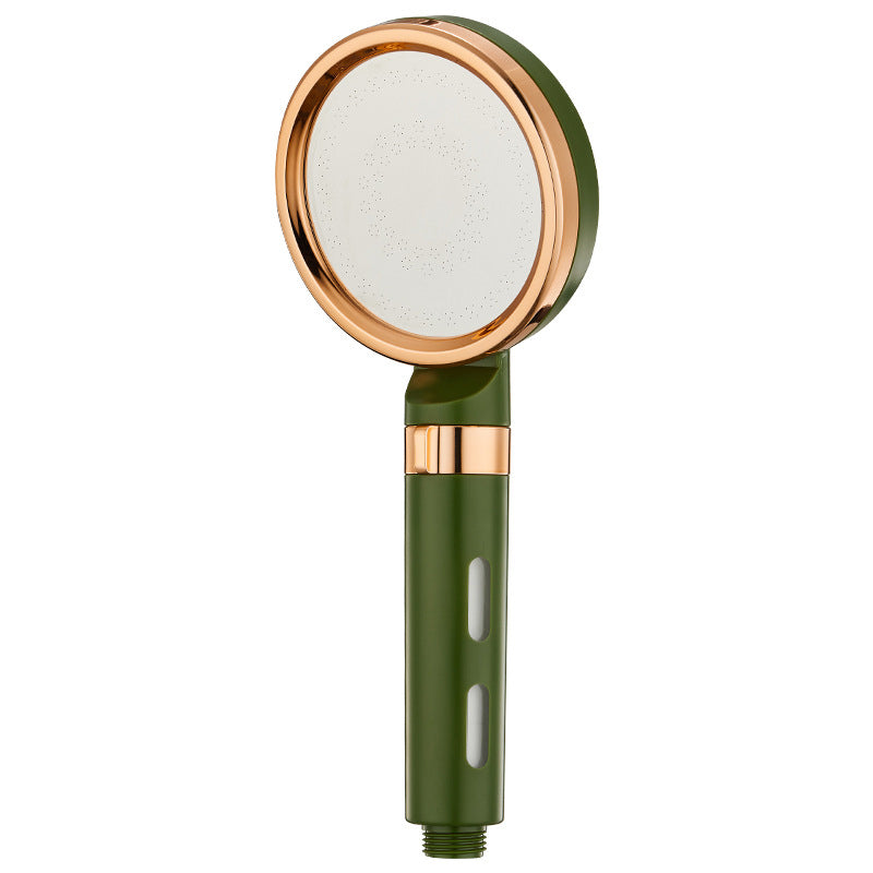 Contemporary Shower Head Wall-mounted Plastic Handheld Shower Head Clearhalo 'Bathroom Remodel & Bathroom Fixtures' 'Home Improvement' 'home_improvement' 'home_improvement_shower_heads' 'Shower Heads' 'shower_heads' 'Showers & Bathtubs Plumbing' 'Showers & Bathtubs' 6439090