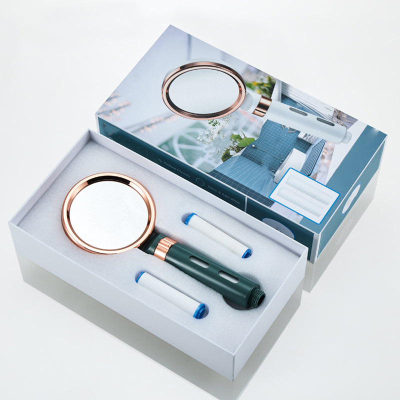 Contemporary Shower Head Wall-mounted Plastic Handheld Shower Head Clearhalo 'Bathroom Remodel & Bathroom Fixtures' 'Home Improvement' 'home_improvement' 'home_improvement_shower_heads' 'Shower Heads' 'shower_heads' 'Showers & Bathtubs Plumbing' 'Showers & Bathtubs' 6439099