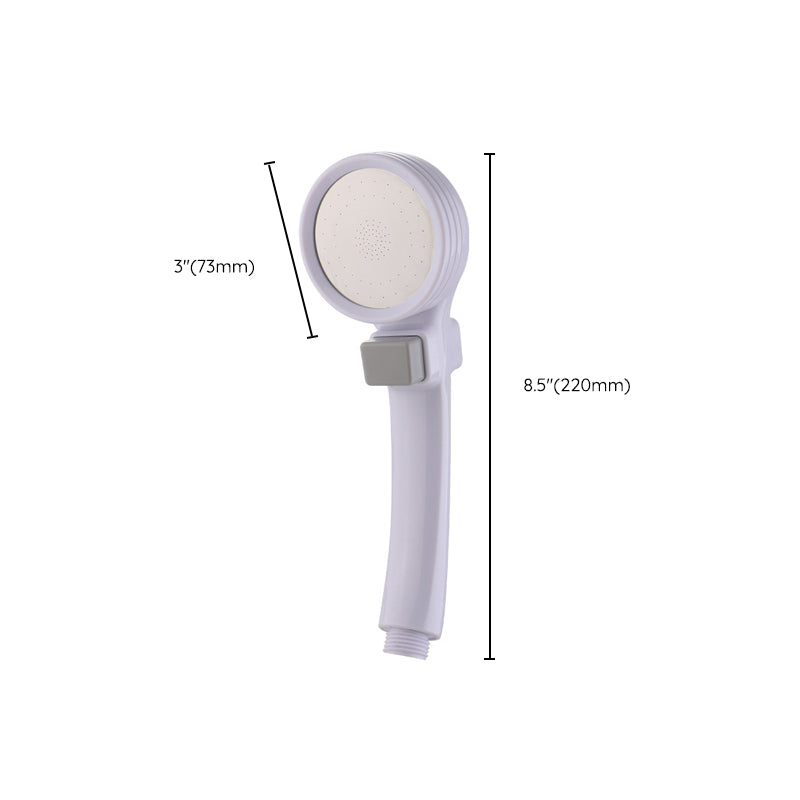 Modern Plastic Shower Head Bathroom Wall-mounted Shower Head Clearhalo 'Bathroom Remodel & Bathroom Fixtures' 'Home Improvement' 'home_improvement' 'home_improvement_shower_heads' 'Shower Heads' 'shower_heads' 'Showers & Bathtubs Plumbing' 'Showers & Bathtubs' 6439180