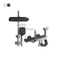Wall Mounted Shower System Metal Shower Faucet Adjustable Arm Shower System with Slide Bar Clearhalo 'Bathroom Remodel & Bathroom Fixtures' 'Home Improvement' 'home_improvement' 'home_improvement_shower_faucets' 'Shower Faucets & Systems' 'shower_faucets' 'Showers & Bathtubs Plumbing' 'Showers & Bathtubs' 6439884