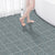 Bathroom Square PVC Flooring 24" x 118" x 4mm Peel & Stick Vinyl Flooring Dark Gray Clearhalo 'Flooring 'Home Improvement' 'home_improvement' 'home_improvement_vinyl_flooring' 'Vinyl Flooring' 'vinyl_flooring' Walls and Ceiling' 6446934