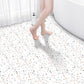 Bathroom Square PVC Flooring 24" x 118" x 4mm Peel & Stick Vinyl Flooring Textured White Clearhalo 'Flooring 'Home Improvement' 'home_improvement' 'home_improvement_vinyl_flooring' 'Vinyl Flooring' 'vinyl_flooring' Walls and Ceiling' 6446949