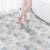 Bathroom Square PVC Flooring 24" x 118" x 4mm Peel & Stick Vinyl Flooring Gray-Blue Clearhalo 'Flooring 'Home Improvement' 'home_improvement' 'home_improvement_vinyl_flooring' 'Vinyl Flooring' 'vinyl_flooring' Walls and Ceiling' 6446951