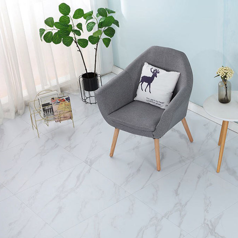 24" x 24" x 1.2mm Vinyl Flooring Square Peel and Stick PVC Flooring Gray-White Clearhalo 'Flooring 'Home Improvement' 'home_improvement' 'home_improvement_vinyl_flooring' 'Vinyl Flooring' 'vinyl_flooring' Walls and Ceiling' 6446995
