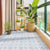 24" x 118" x 6mm Vinyl Flooring Living Spaces Peel and Stick PVC Flooring Light Blue Clearhalo 'Flooring 'Home Improvement' 'home_improvement' 'home_improvement_vinyl_flooring' 'Vinyl Flooring' 'vinyl_flooring' Walls and Ceiling' 6447039