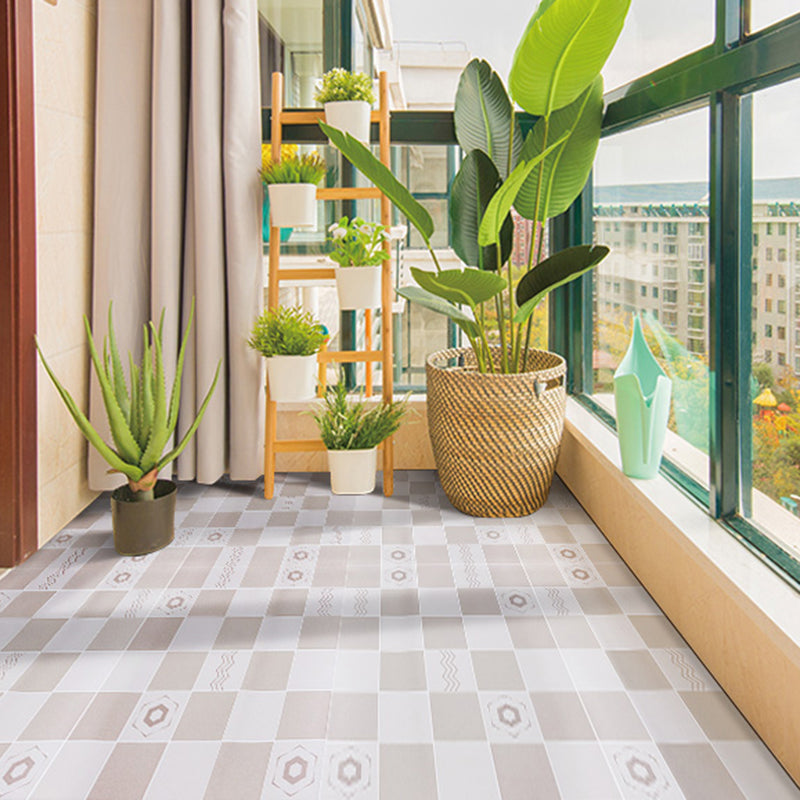 24" x 118" x 6mm Vinyl Flooring Living Spaces Peel and Stick PVC Flooring Gray Coffee Clearhalo 'Flooring 'Home Improvement' 'home_improvement' 'home_improvement_vinyl_flooring' 'Vinyl Flooring' 'vinyl_flooring' Walls and Ceiling' 6447043