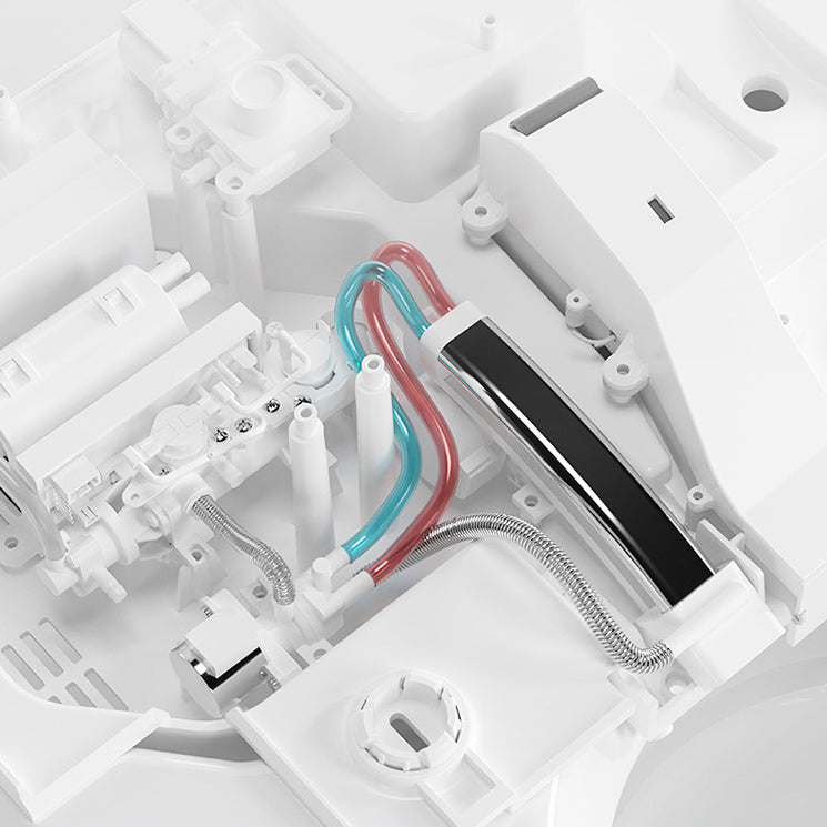 Contemporary One Piece Toilet Concealed Tank Toilet Bowl for Washroom Clearhalo 'Bathroom Remodel & Bathroom Fixtures' 'Home Improvement' 'home_improvement' 'home_improvement_toilets' 'Toilets & Bidets' 'Toilets' 6455890