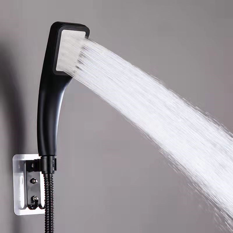 Plastic Wall-mounted Shower Head Modern Bathroom Handheld Shower Head Clearhalo 'Bathroom Remodel & Bathroom Fixtures' 'Home Improvement' 'home_improvement' 'home_improvement_shower_heads' 'Shower Heads' 'shower_heads' 'Showers & Bathtubs Plumbing' 'Showers & Bathtubs' 6456419