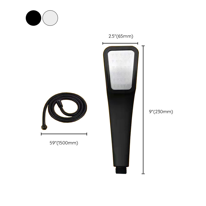 Plastic Wall-mounted Shower Head Modern Bathroom Handheld Shower Head Clearhalo 'Bathroom Remodel & Bathroom Fixtures' 'Home Improvement' 'home_improvement' 'home_improvement_shower_heads' 'Shower Heads' 'shower_heads' 'Showers & Bathtubs Plumbing' 'Showers & Bathtubs' 6456435