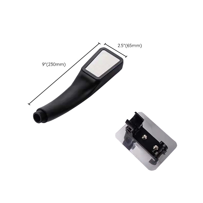Plastic Wall-mounted Shower Head Modern Bathroom Handheld Shower Head Clearhalo 'Bathroom Remodel & Bathroom Fixtures' 'Home Improvement' 'home_improvement' 'home_improvement_shower_heads' 'Shower Heads' 'shower_heads' 'Showers & Bathtubs Plumbing' 'Showers & Bathtubs' 6456436