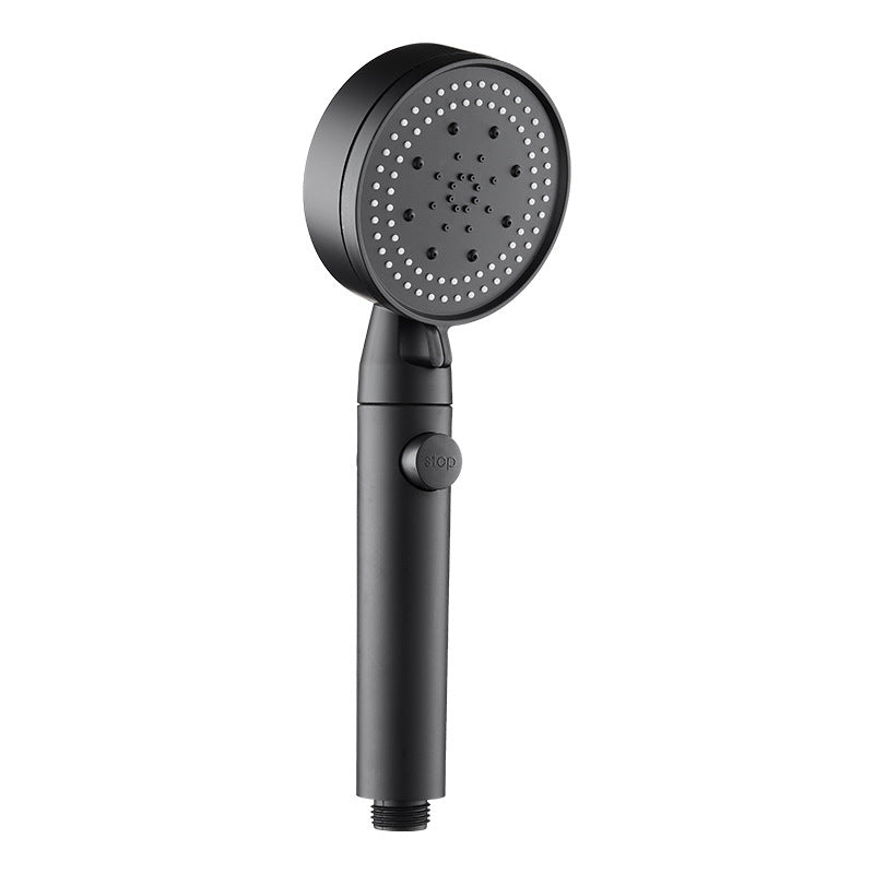 Plastic Handheld Shower Head Wall-mounted Shower Head with Adjustable Spray Pattern Clearhalo 'Bathroom Remodel & Bathroom Fixtures' 'Home Improvement' 'home_improvement' 'home_improvement_shower_heads' 'Shower Heads' 'shower_heads' 'Showers & Bathtubs Plumbing' 'Showers & Bathtubs' 6456447